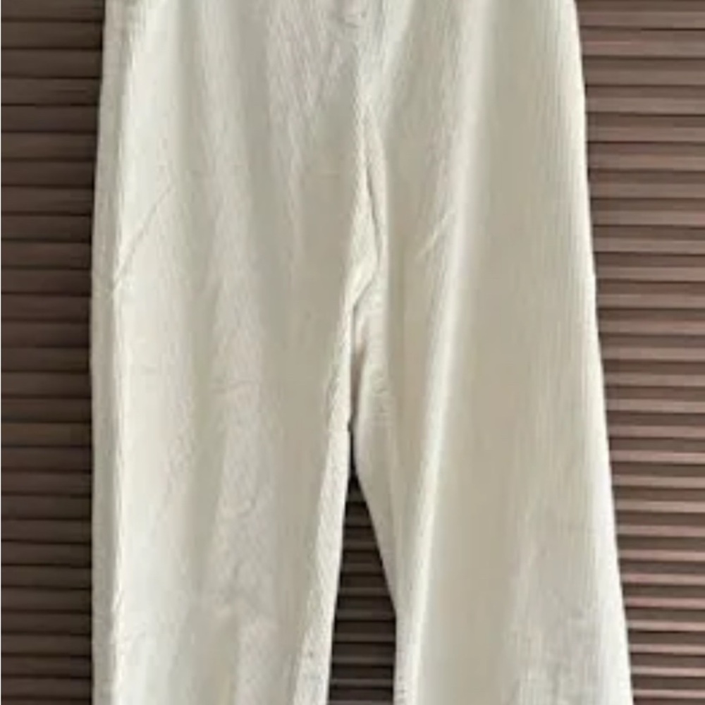 Piombo Cream Corduroy Trousers - NWT